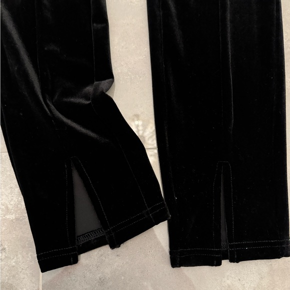 ASOS DESIGN Hourglass Jersey Split Front Suit Pant Size 4 - Picture 3 of 5